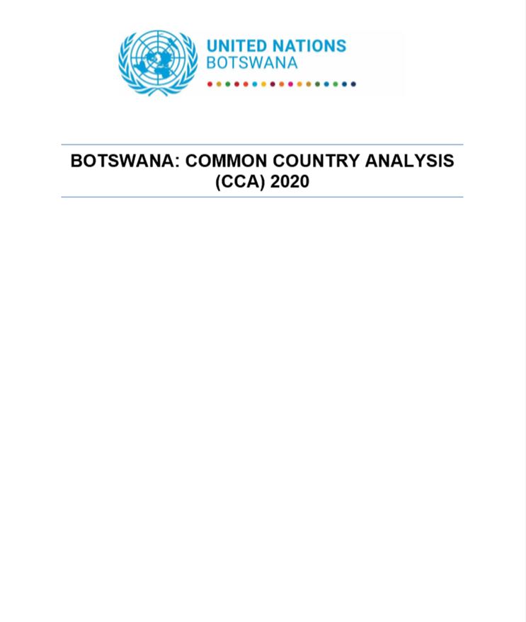 Government of Botswana and UN Sustainable Development Framework (UNSDF